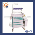 FCA-04 China Supplier Hospital ABS Emergency Trolley